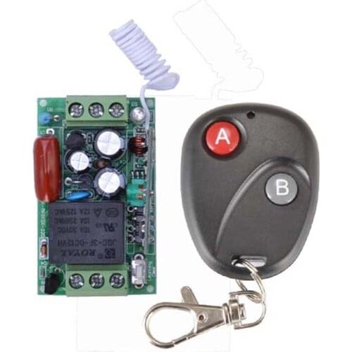 220V 1CH 10A RF Wireless Remote Control Light Switch System Receiver & Transmitter M4/T4/L4 Output State is Adjusted