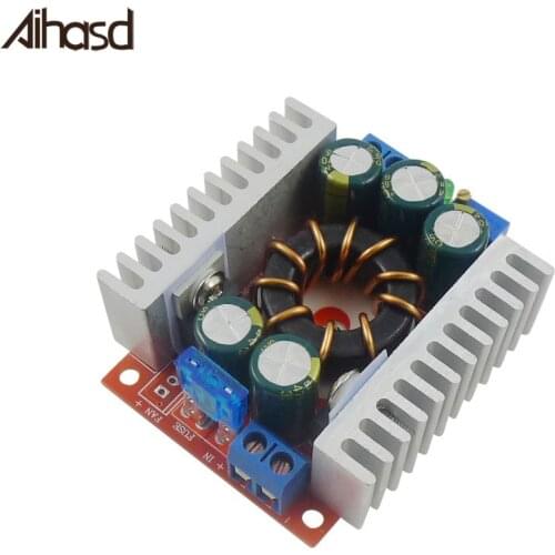 DC-DC 15A Adjustable High Power Low Ripple Buck Converter 98% Efficient Car Power Module