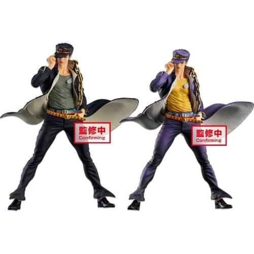 Jojos Bizarre Adventure Kujo Jotaro Anime Dolls Figures Collectibles Pvc Model 28Cm Desktop Ornaments Childrens Toys