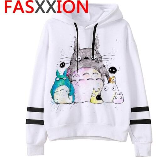 Totoro Studio Miyazaki Hayao hoodies women printed 2021 y2k aesthetic graphic women hoddies hoody grunge