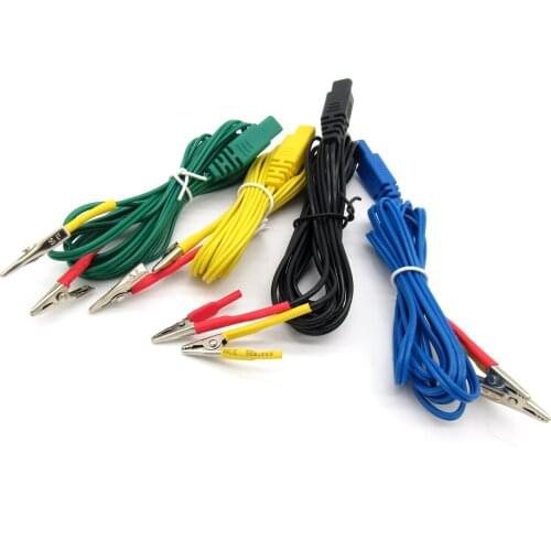 6pcs/lot Therapy cable parts for KWD-808I KWD808 I KWD-808 I KWD 808 I KWD808-I nerve muscle stimulator Machine