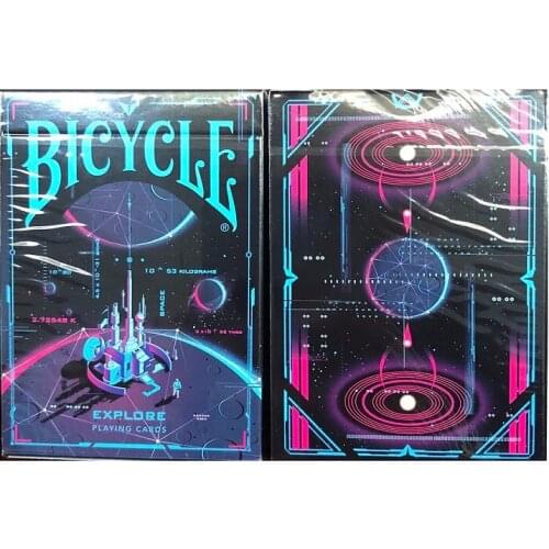 Bicycle Space Base Playing Cards Explore Universe Deck Poker Size USPCC Magic Card Games Magic Props Magic Tricks for Magician