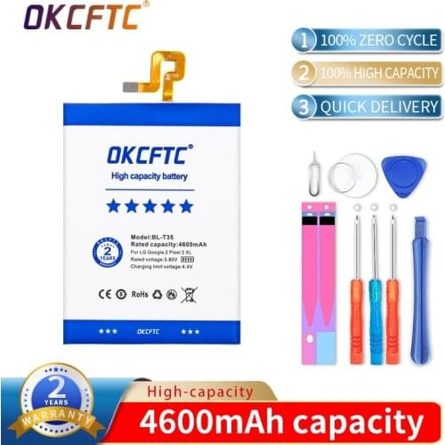 NEW BL-T35 4600mAh Battery For LG Google2 Google 2 Pixel 2 XL Pixel2 Phone Rechargeable battery