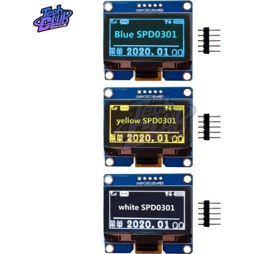 1.54 inch LCD OLED Module Display 5Pin IPS SPD0301 Driver IC 128X64 I2C Interface Screen Display Module