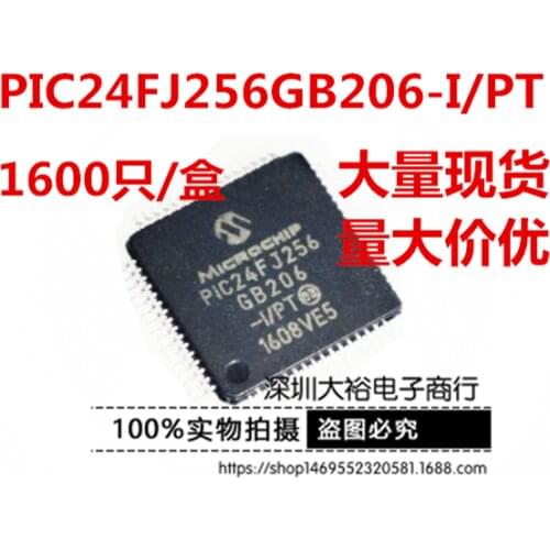 PIC24FJ256GB206-I/PT QFP