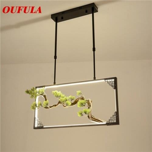 AOSONG Hanging Pendant Lights Modern LED Artistic Fixture For Living Room Bedroom Office