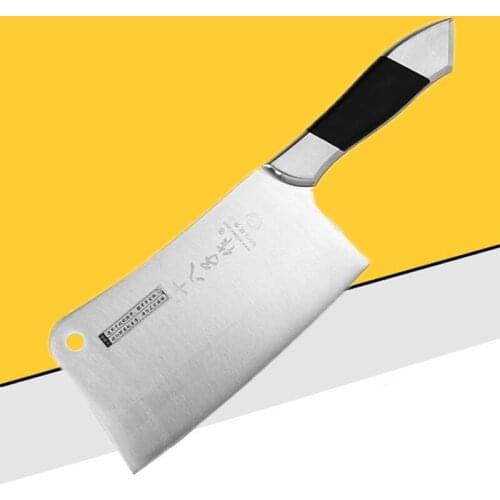 Chopping Knife Steel Chinese Kitchen Knives Cook Cutting Tool Vegetable Chicken Fish Bone Cutter Knife Kitchen Slicing Knife