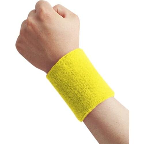 Aolikes Sports sweat absorbing towel wristband Yoga wrist guard basketball badminton Relieve wrist pressure Ventilate and sweat