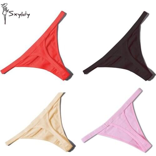 Hot Sale Sexy Women Cotton G String Thongs Low Waist Sexy Panties Ladies' Seamless Underwear Exotic G-Strings lingeries intimate