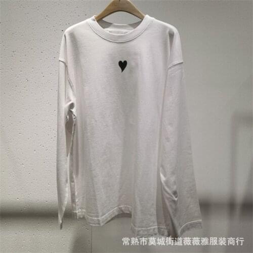 2021 New Spring Autumn Elegant Men T-shirt Loose Fashion Unisex Tee Cotton Casual Print High Quality Women Tops T594