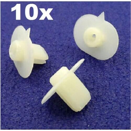 10x For Honda Bumper to Wing Mounting Plastic Grommet Nut for Screws #71144-SR3-013