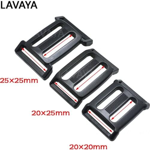 20MM 25MM Plastic Multi-function Tri-Glide Slider Adjust Arched Buckle for Backpack Bags Webbing
