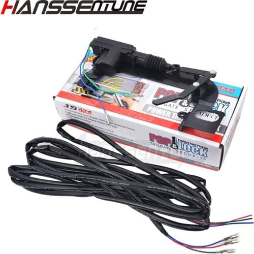 4x4 Car tailgate lock pop up lock system keyed & power tailgate locks for D-max/COLORADO 2012