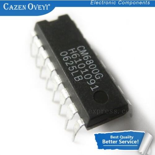 5pcs/lot CM6800TX CM6800G CM6800 DIP-16 In Stock