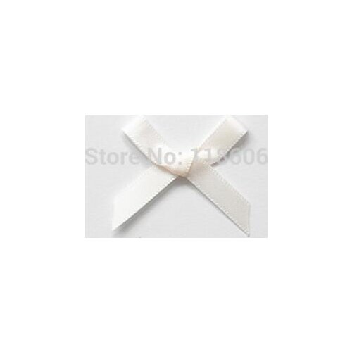 Garment accessories Hot Sale 500pcs/lot Small Satin Ribbon Bows Appliques Scrapbooking Cardmaking