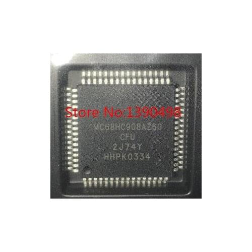 Free Shipping MC68HC908AZ60CFU 2J74Y MC68HC908AZ60 MC68HC908 64-QFP 100% new original