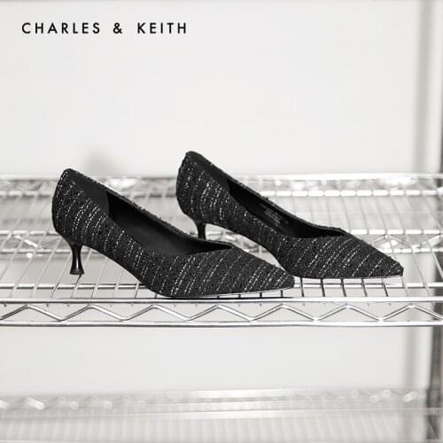 CHARLES&KEITH New Arrival for Winter 2020 CK1-60361222Womens mid-heel shoes simple style commuter fashion styleshoes