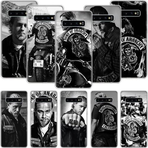 Sons Of Anarchy Black Phone Case For Samsung Galaxy A51 A71 A70 A50 A40 A30 A20E A10 A01 A21 A41 A20S A6 A7 A8 A9 Coque Cover