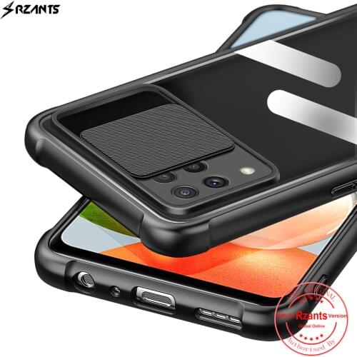 Rzants For Samsung Galaxy A22 4G 5G M32 Case Soft [Lens Protection] Air Bag Conor Clear Cover Casing