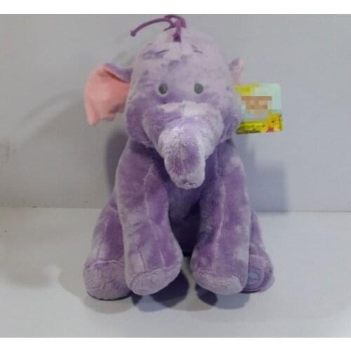 Disney Tigger Eeyore Piglet Friends Lumpy Heffalump Plush Doll 35cm Cute Stuffed Animals Purple Elephant Plush Toys Kids Gifts
