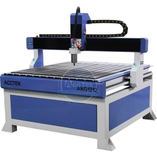 China Jinan AccTek easy to operate long service life carving cnc router machine AKG1212
