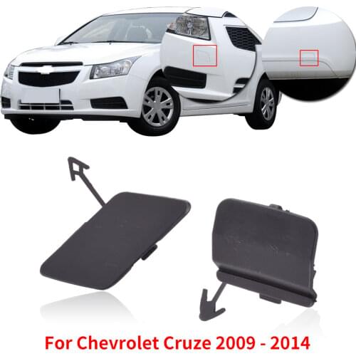 CAPQX Front / Rear trailer cover For Chevrolet Cruze 2009 2010 2011 2012 2013 2014 bumper traction Towing Cap Hook Cover Bumper
