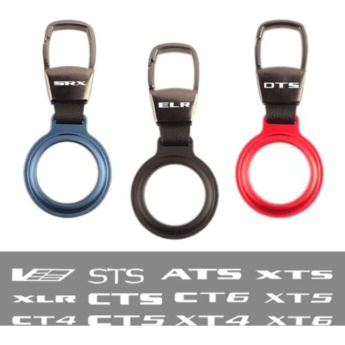 Magnetic Metal Protective Airtag Case car Keychain For Cadillac ATS CTS DTS ELR SRX STS XLR XT5 XTS CT4 CT6 car Accessories