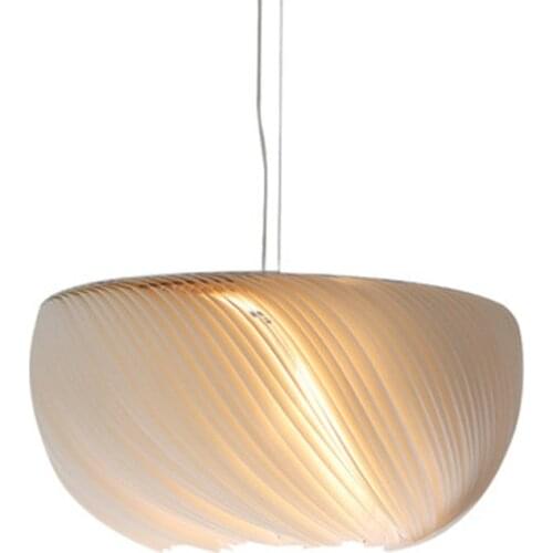 Nordic Modern LED creative Aluminum pendant light parchment deco pendant lamps living room lighting LED suspension luminaires