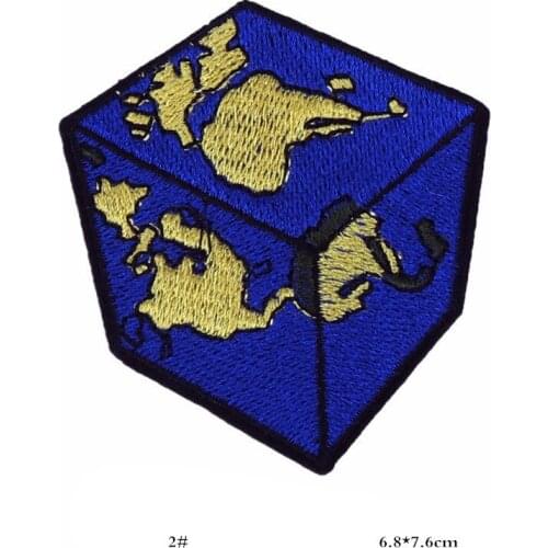 Rocket Star UFO Alien Embroidered Badges Patch Jeans Bag Clothes Apparel Sewing Decoration Applique Bagde Patches Accessory