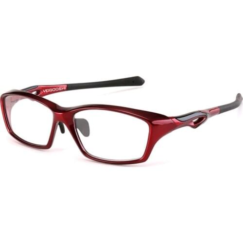 Men Sports Prescription Glasses Frame TR90 Basketball Full Rim Eyewear Optical Cycling Spectacles for Women Width 140mm