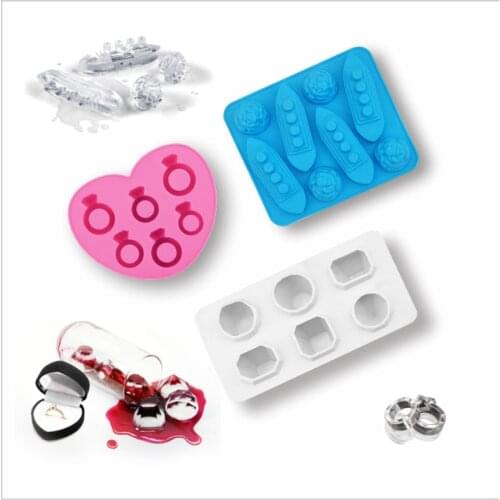 Romantic Theme Ice Ring Titanic Diamond Ice Tray Ice Maker Ice Box Ice Tray Ice Mold