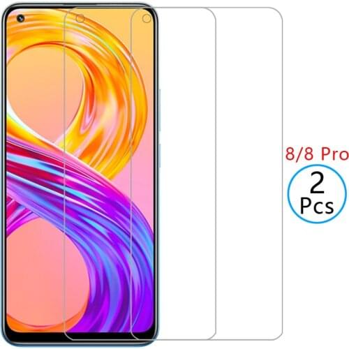 Protective glass for realme 8 pro screen protector tempered glas on realmi 8pro realme8 realmi8 6.4 film real me mi realm reame