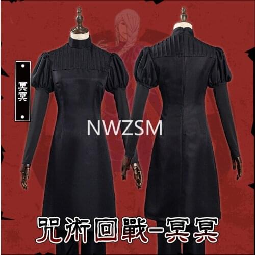 Anime Jujutsu Kaisen ming ming Cosplay Costume Top Skirt Coat Halloween Women Uniform Waist Arms Bag Full Set