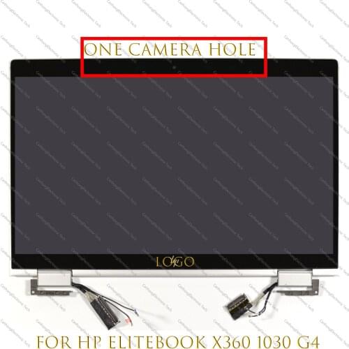 13.3-Inches FHD UHD For Hp Elitebook X360 1030 g4 LCD LED Touch Screen Digitizer Replacement Complete Assembly With Hings