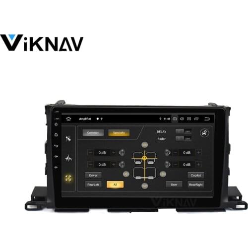 Double Din Car radio 2DIN Android 10.0 FOR Toyota highlander 2015 car stereo autoradio auto audio GPS navigation head unit