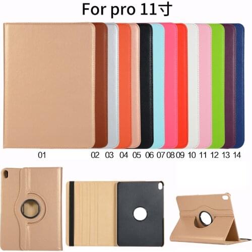 For iPad Pro 11 2018 A1980 A1979 A1934 A2013 Ipad mini 4 A1538 A1550 360 Rotating Leather Cover Case+Film+Pen Coque Funda Capa
