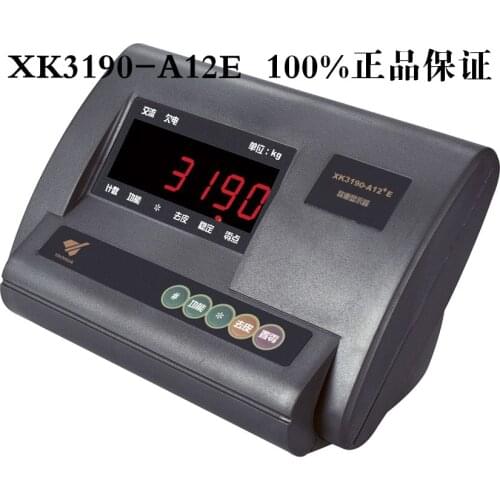 XK3190-A12+E instrument weighing display Small loadometer weight meter electronic scale with computer