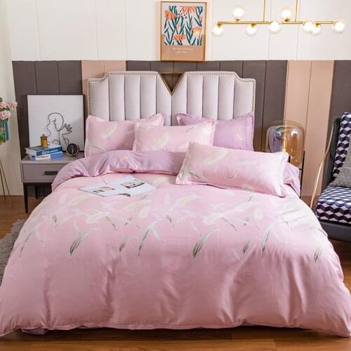 Dogs Tail Grass Pattern Bedding Set ,220x240 Duvet Cover Pillowcase 3pcs, Pink Extra Large Duvet Cover,210x210 Quilt Cover Set