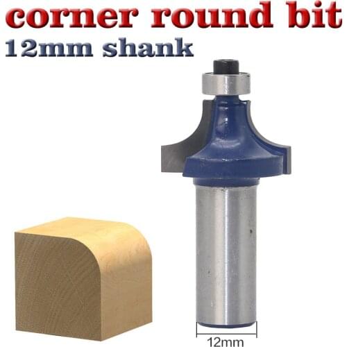 Round Over Edging Router Bit Radius - 12" Shank