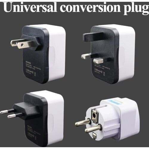 Multifunctional Conversion Plug/Socket/Outlet/Adapter 250V 10A EU/US/UK Conversion Europe Power EU Plug Converter Socket Travel