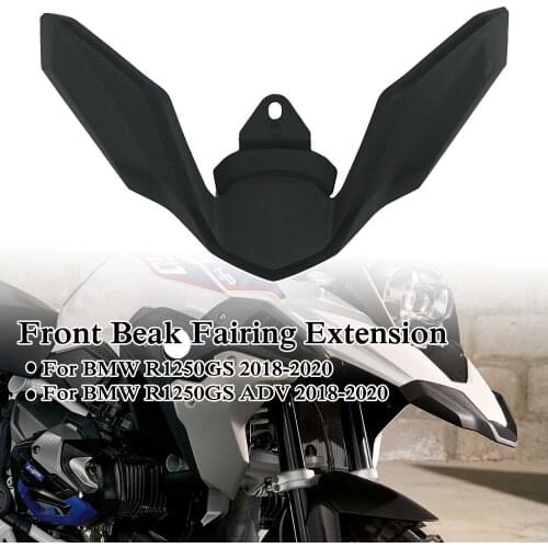 New For BMW R1250GS R1200GS LC ADV R 1250 GS Adventure LC 2018-2019 Motorcycle Front Beak Fairing Extension Wheel Extender Cover