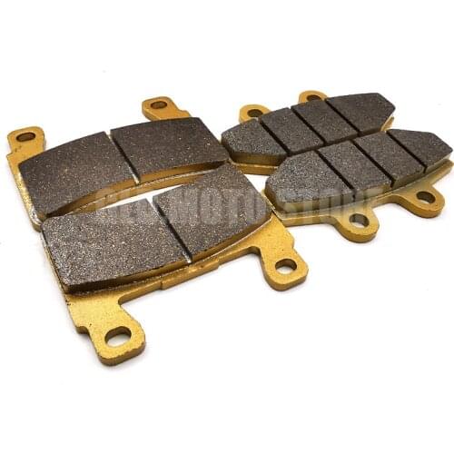 Front Rear brake pads For Harley Fat boy/Heritage Classic/Softail Slim Breakout Deluxe Dyna Fat Bob Street Bob Low Rider 18-20