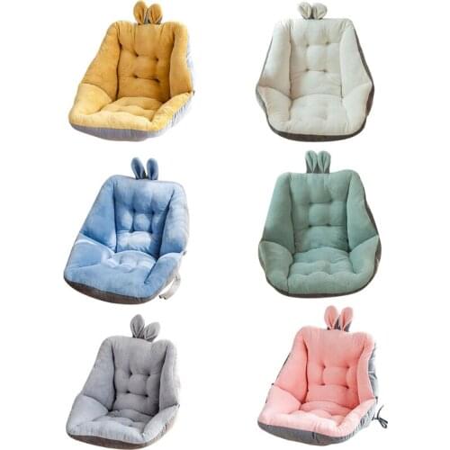 Support Waist Backrest Chair Cushion Comfy Ergonomics Chair Pad for Relief Tailbone Pain Back Coccyx Pain not-Slip Seat Mat Seat