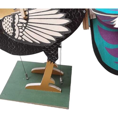 Rooster Windmill Rooster Garden Statues Chicken Sculpture Figurines