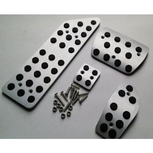 Car styling accessories for X-trail 2014 2015 AT Car pedal X trail Xtrail Gas Brake pedals Break Pedal with LOGO