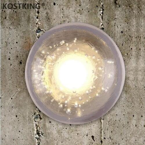 Hallway Crystal ball light Led wall light fixtures Modern Wall Light Bar G4 led Wall sconce cafe holiday light luminaria