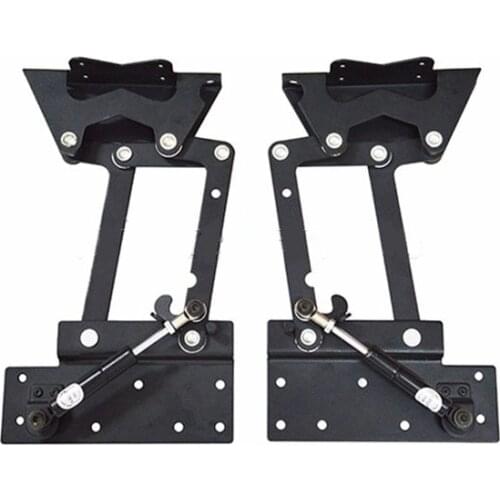 Up Top Coffee DIY Hardware Furniture Hinge Gas Hydraulic 350N 50kg Table Lift and Folding Computer desktop hinges