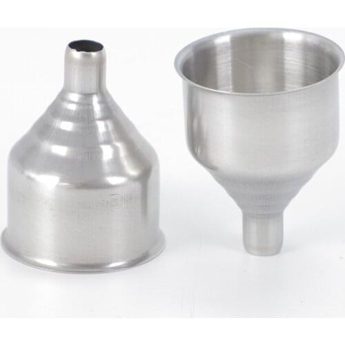 High-quality stainless steel small funnel hip flask set original matching funnel universal style