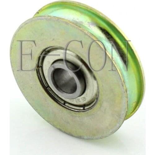 1/2/5/10PCS 6.4x32x8mm U Groove Guide pulley Sealed Rail Ball Bearing