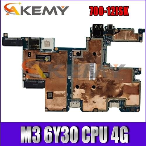 Akemy For Lenovo MIIX 700-12ISK MIIX700 MIIX-700-12ISK CMX40 NM-A641 Tablet Motherboard CPU M3 6Y30 4G 100% Test OK
